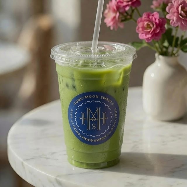Iced Matcha.