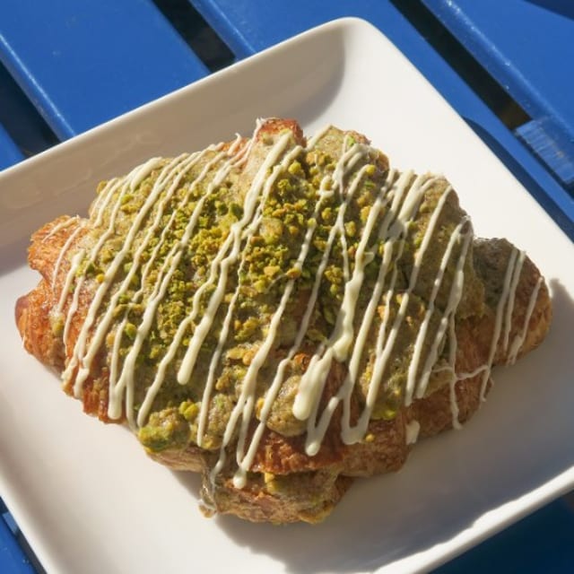 Pistachio Cream Croissant.