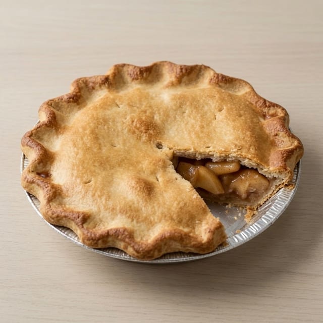 9" Classic Caramel Apple Pie.