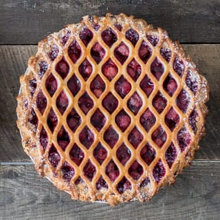 9" Lattice Sour Cherry Pie 2 day Preorder
