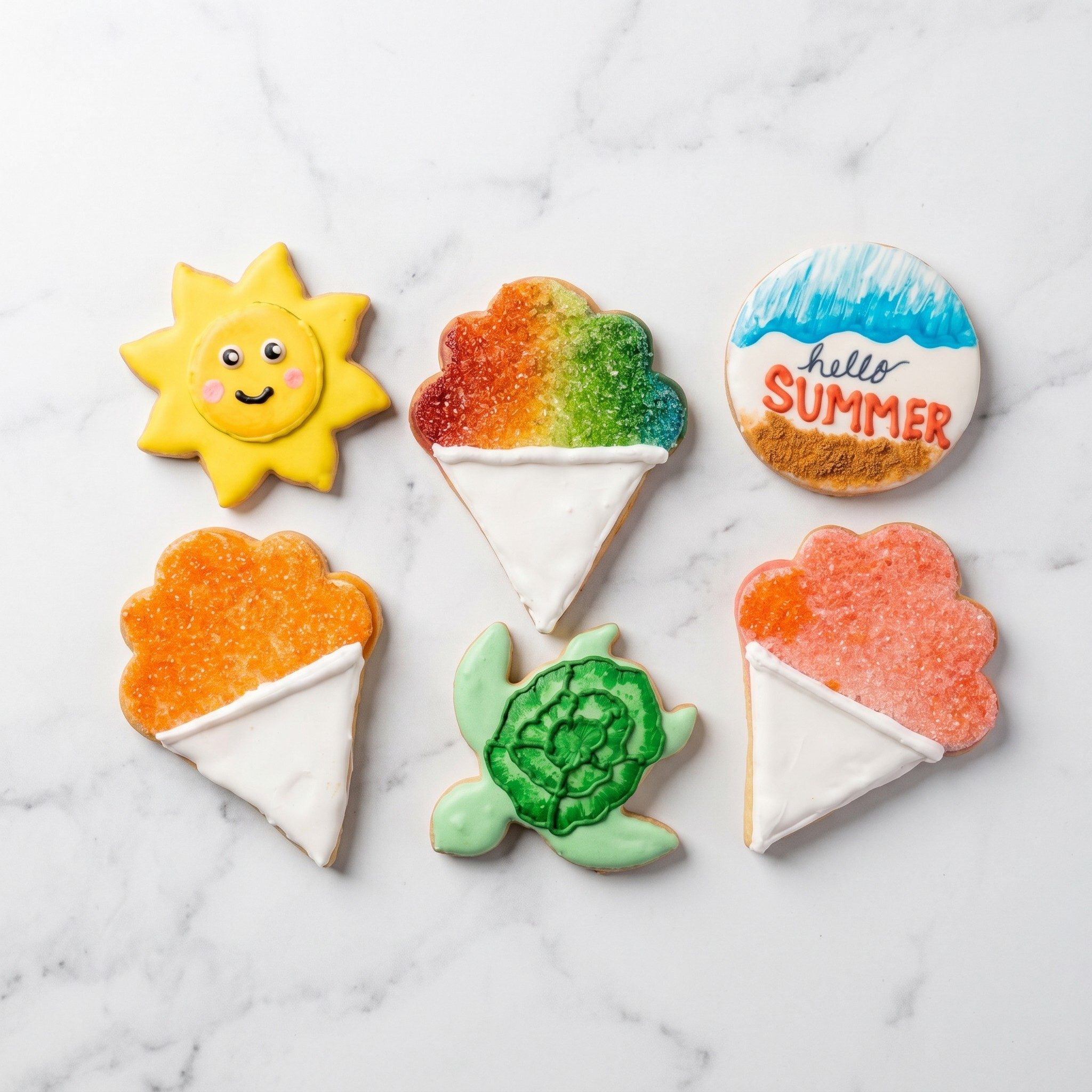 Summer Shortbread Cookies (1 Dozen).