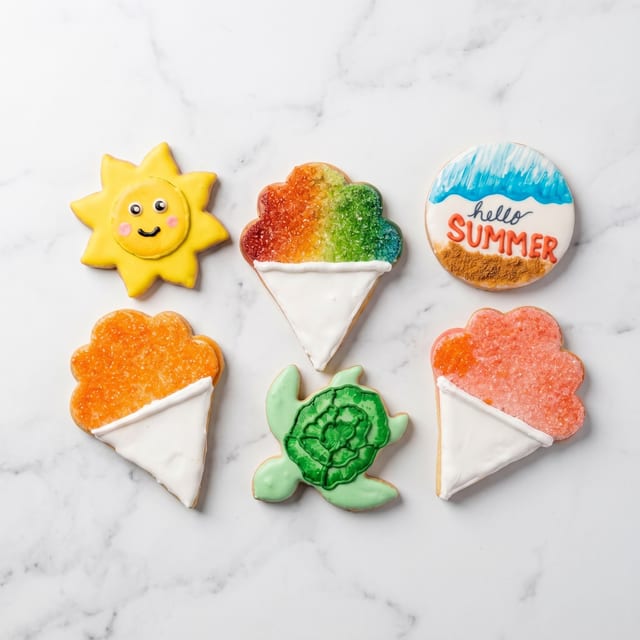 Summer Shortbread Cookies (1 Dozen).