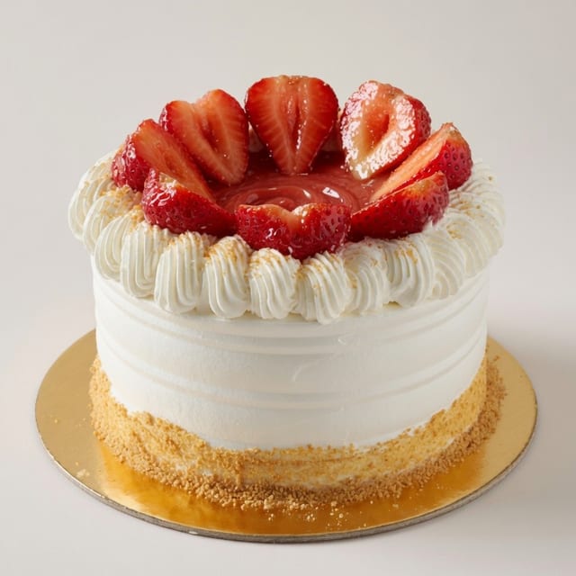Strawberry Bavarian.